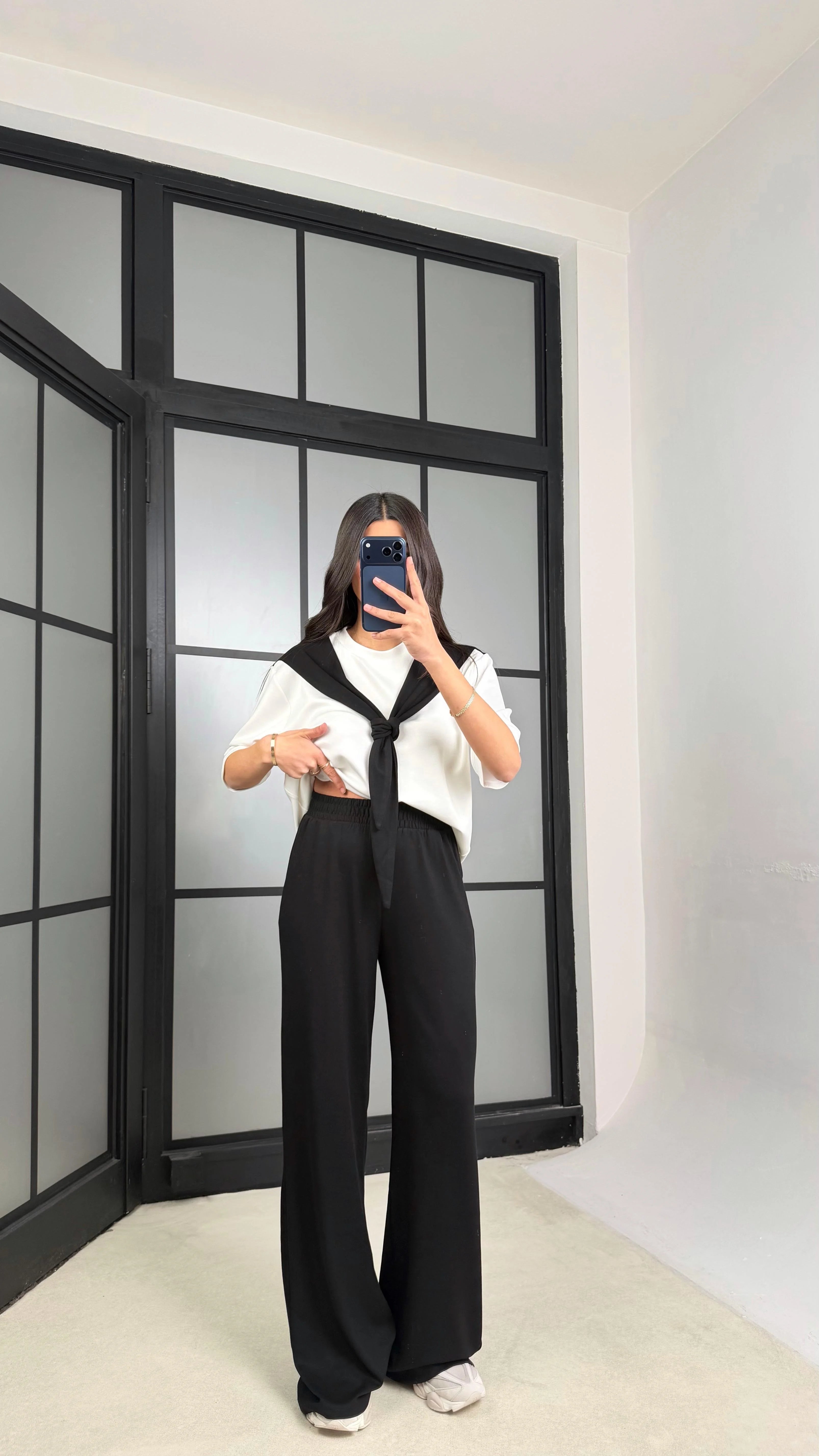 Tie & Draped Co-Ord Set