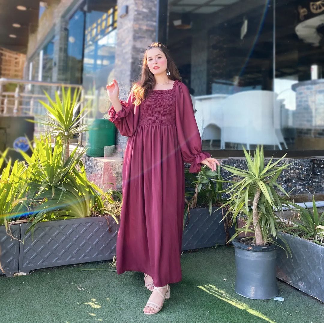 Fragaria Strawberry Long Dress