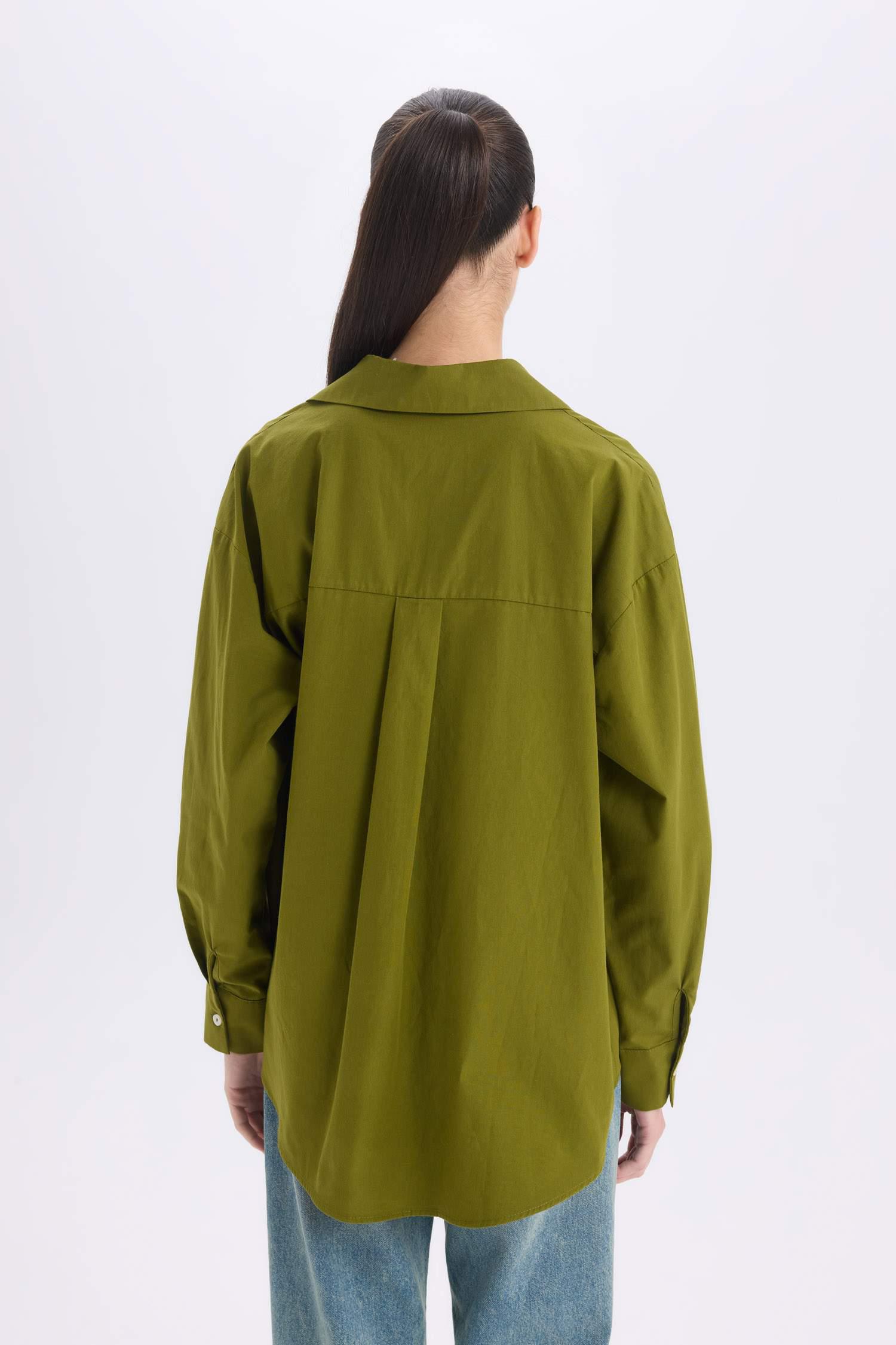 Green Button Down Shirt