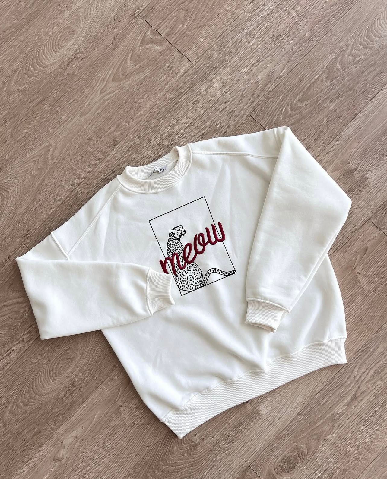 MEOW Fleece Sweatshirt