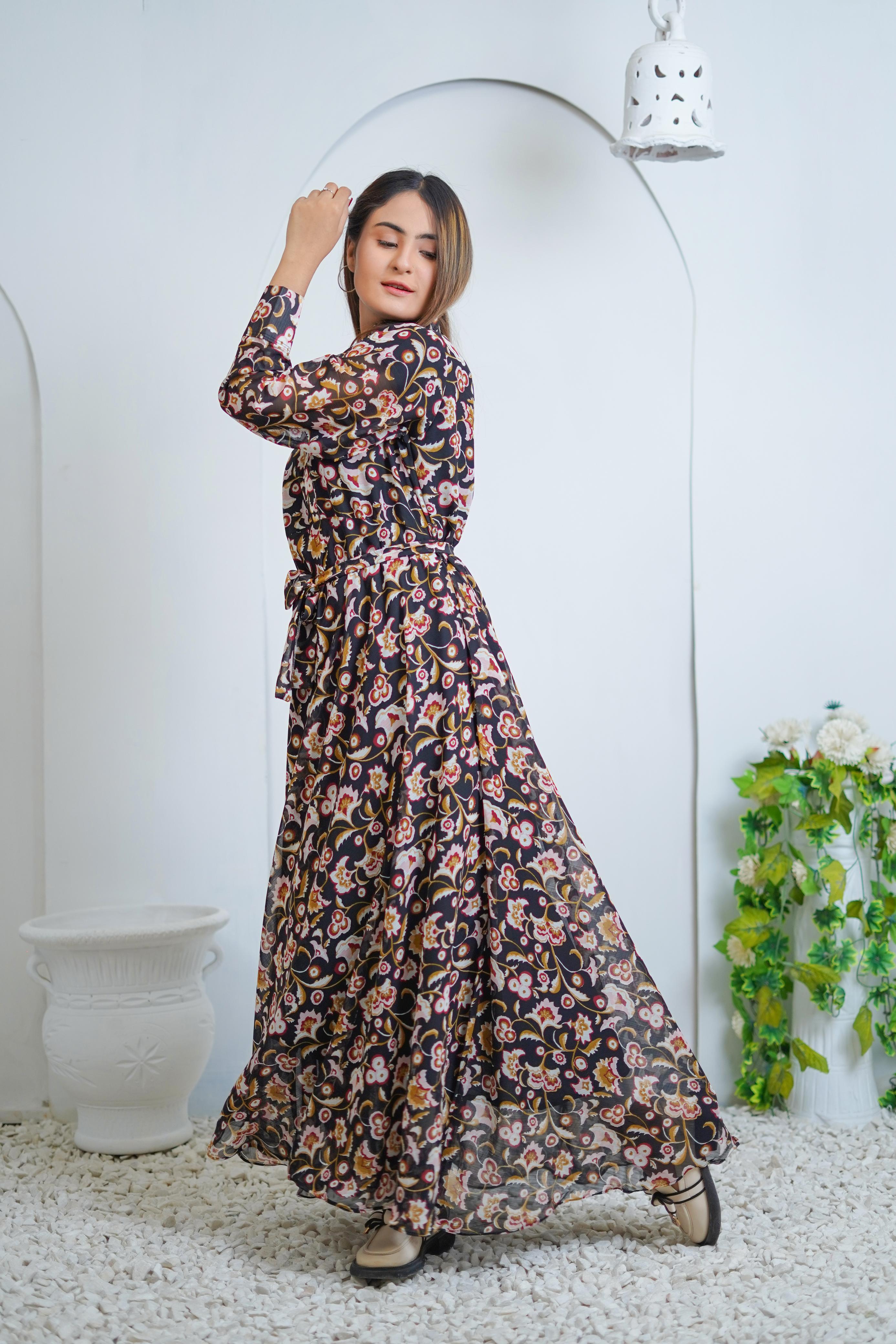 Liliosa Floral Dress