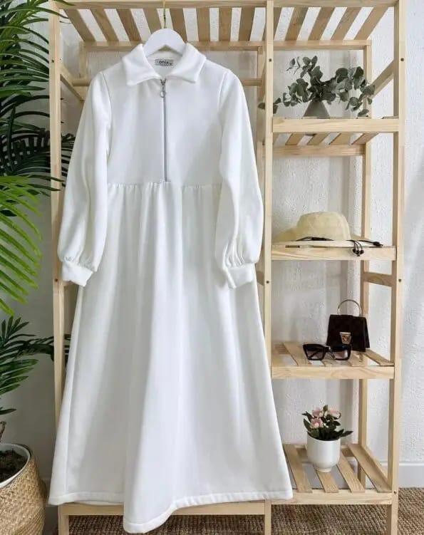 BADAM WINTER LONG ZIPPER FROCK