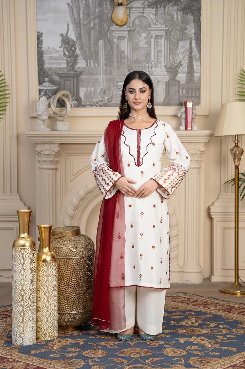 Noor-e-Riwaayat – 3 Piece Stitched Suit
