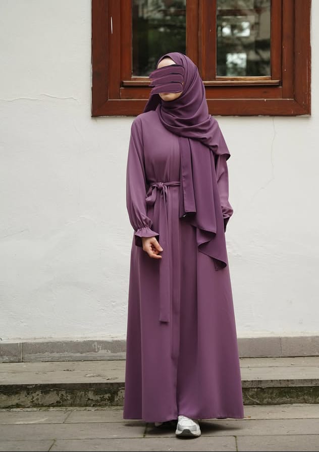 Plum Grace Modest Abaya