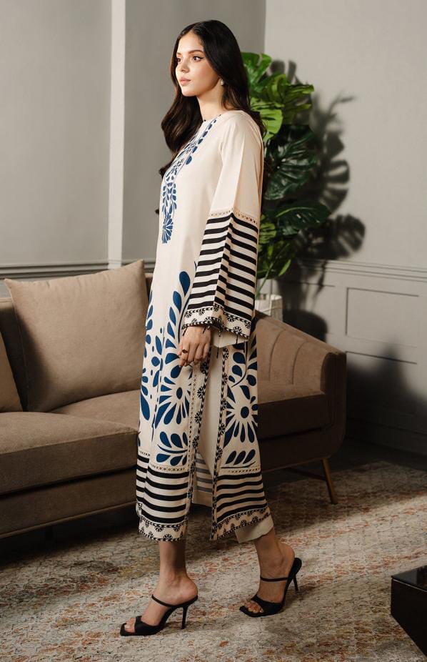 Neel Tara – Bold Block Printed 3-Piece Suit