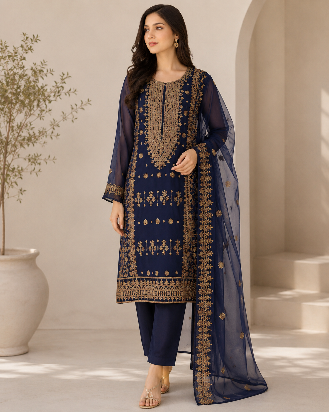 Afsana Luxe 3 PIECE