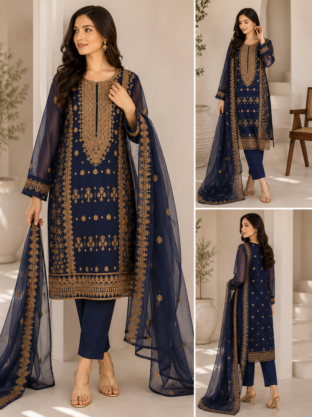 Afsana Luxe 3 PIECE