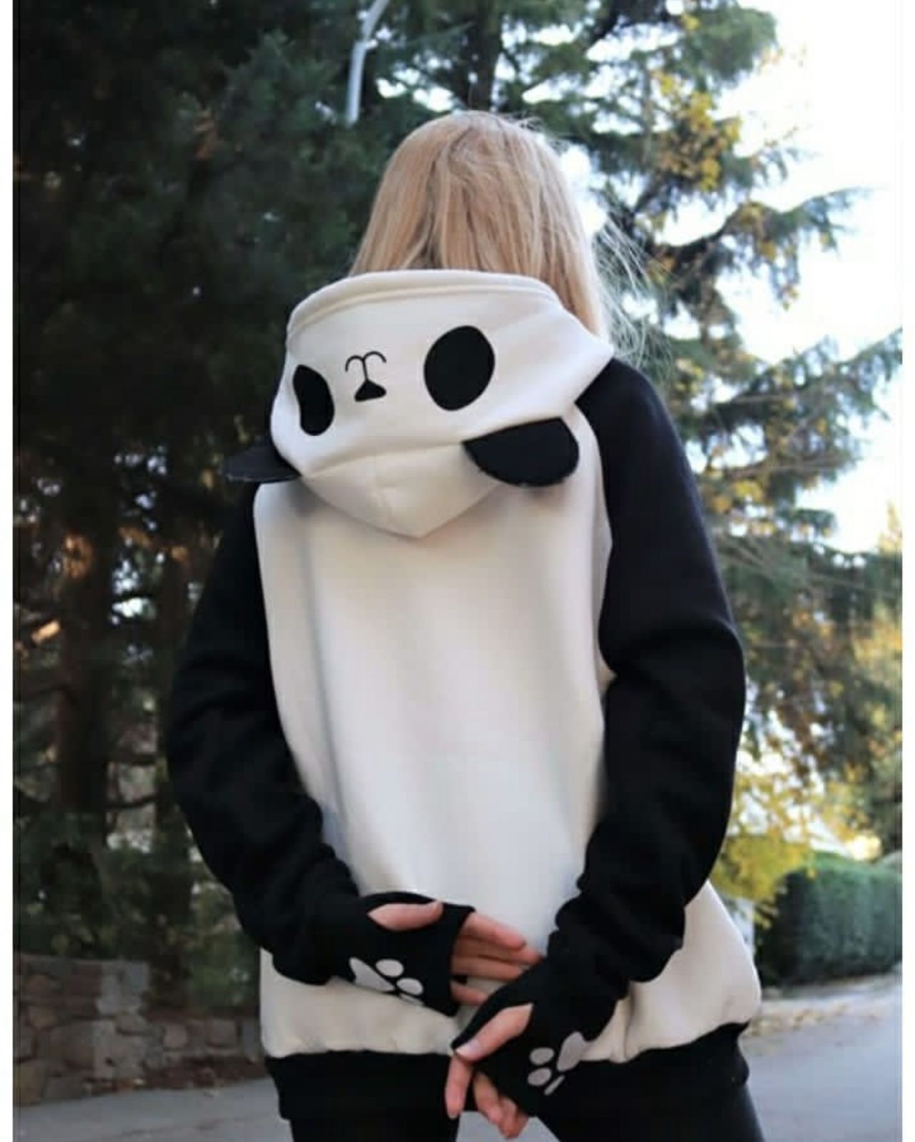 Cozy Panda Fleece Hoodie