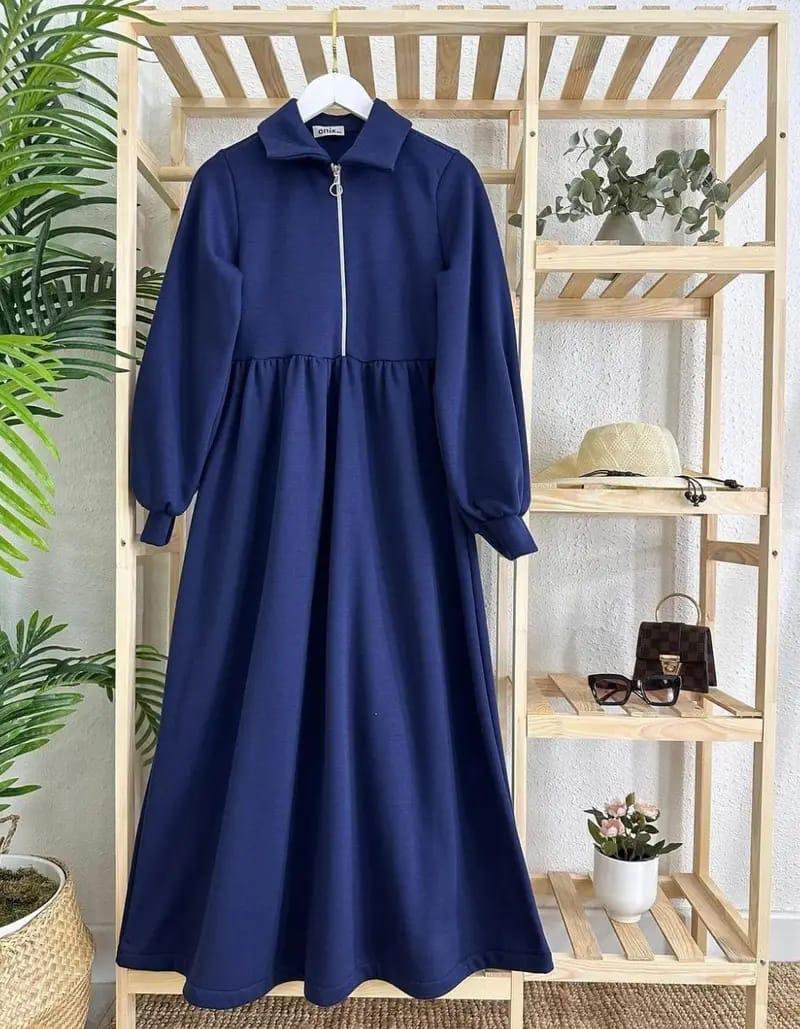 BADAM WINTER LONG ZIPPER FROCK