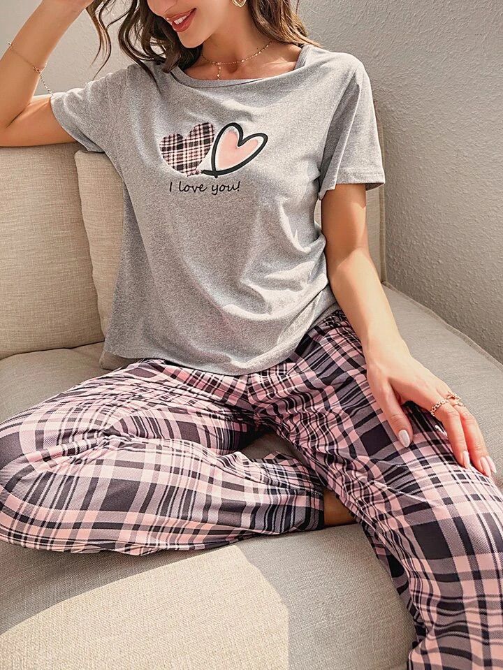 BADAM DOUBLE HEARTED NIGHTWEAR