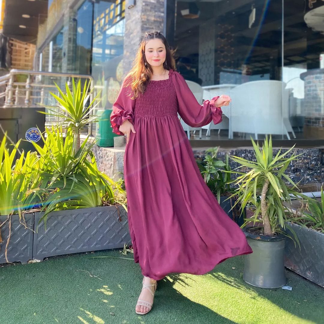 Fragaria Strawberry Long Dress