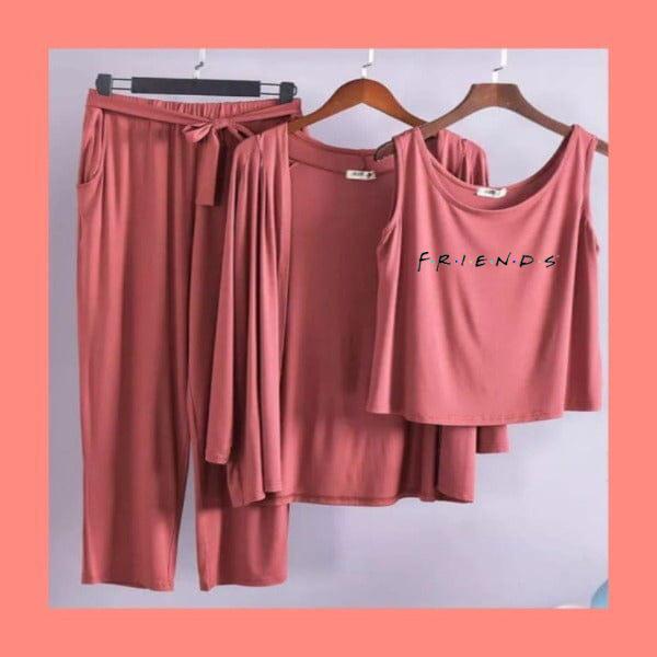 Badam Comfy Nights Three Piece