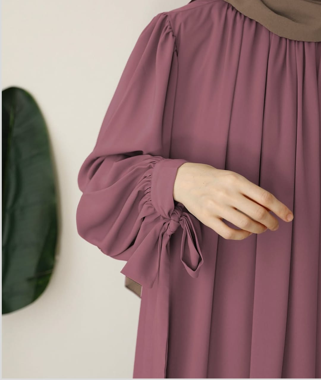 Lavendar Abaya With Stoller