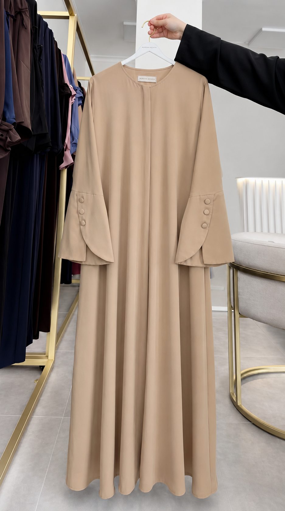 Signature Grace Abaya With Stoller