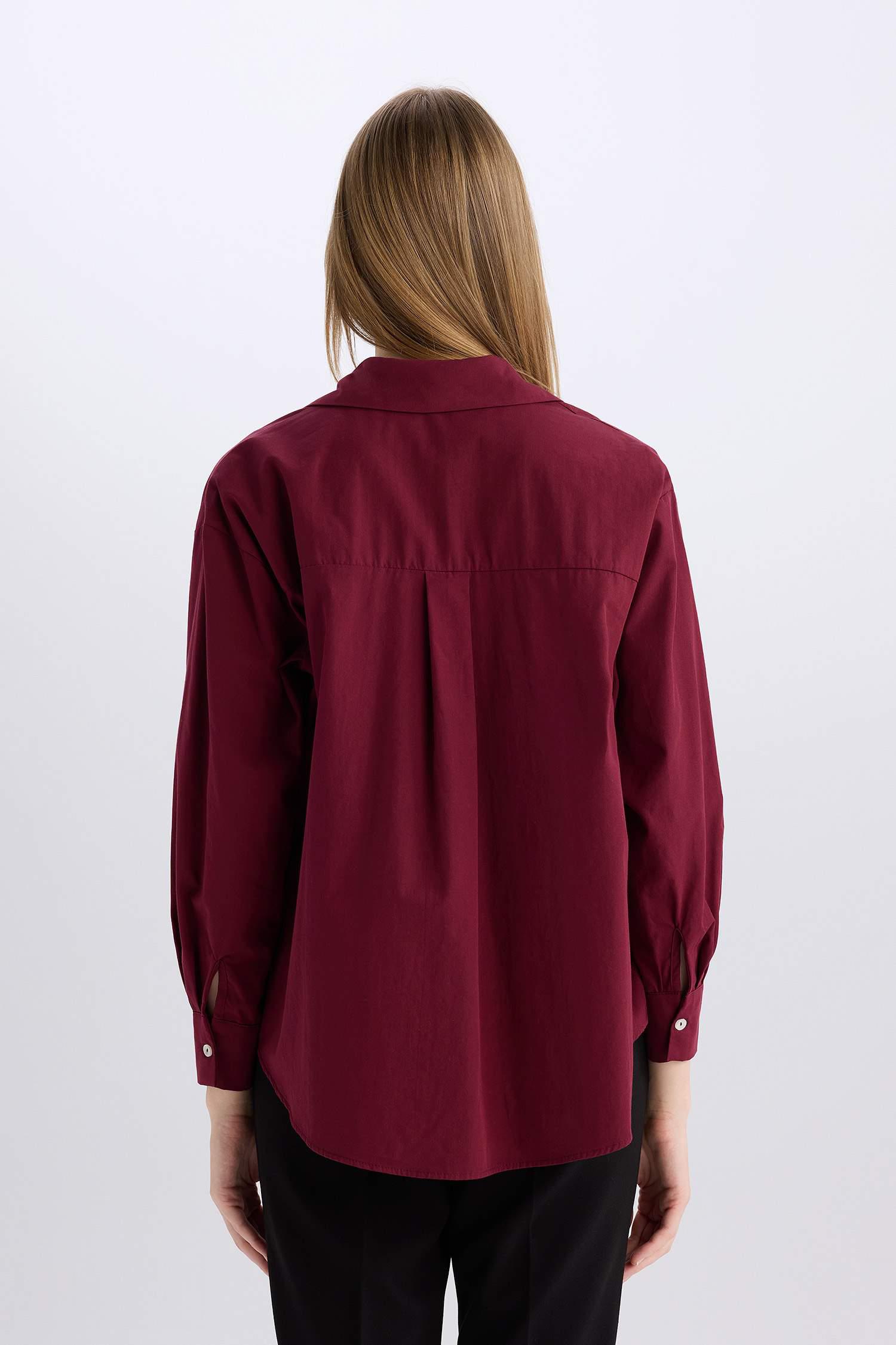 Marron Button Down Shirt