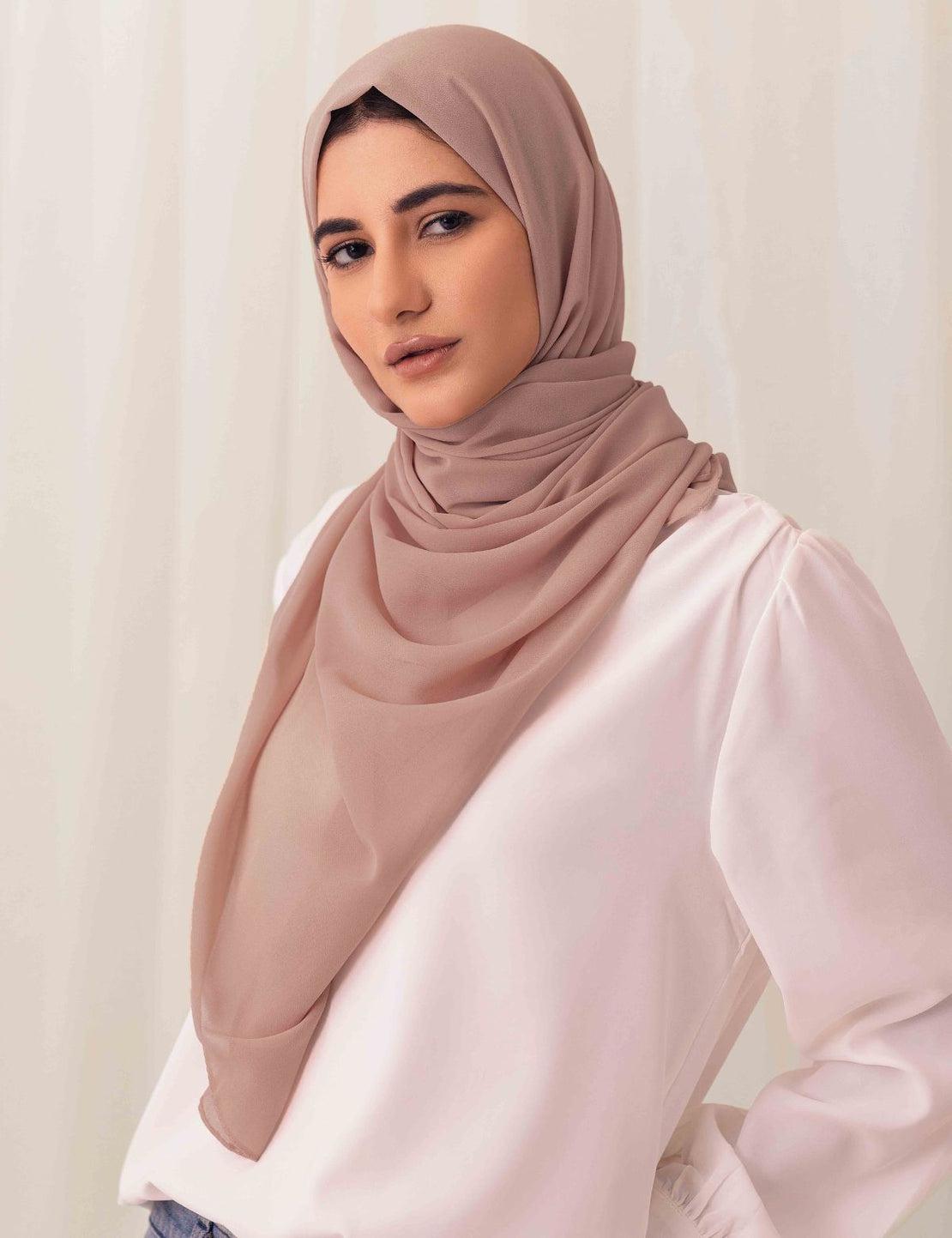 Elegant Rose Hijab