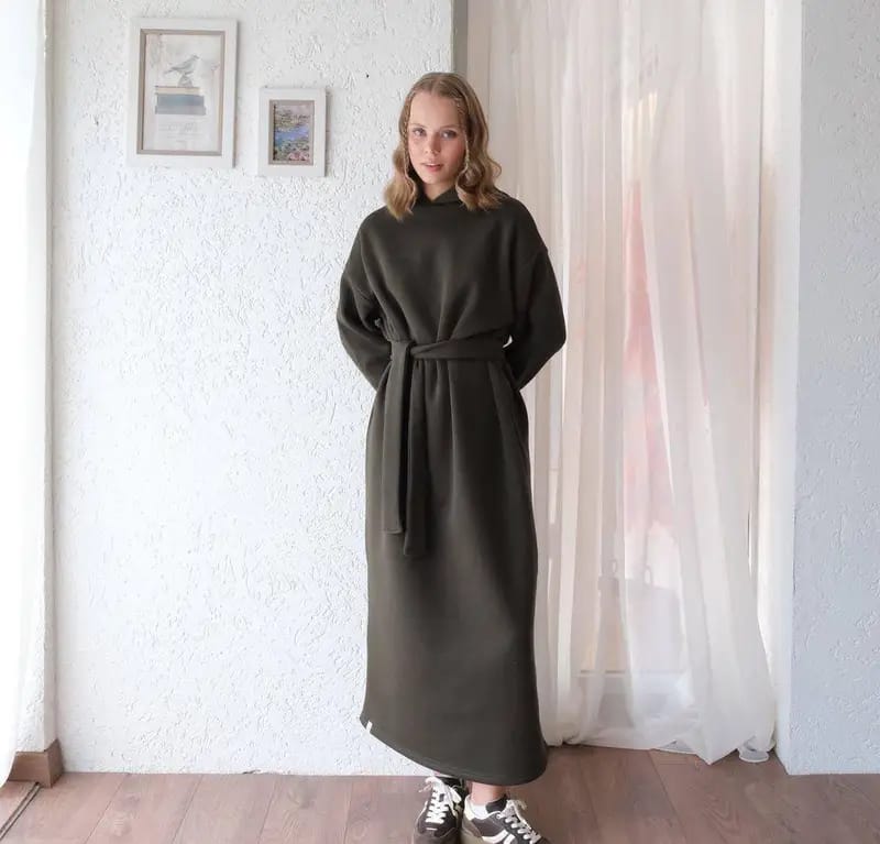 BADAM LONG HOODIE WINTER MAXY