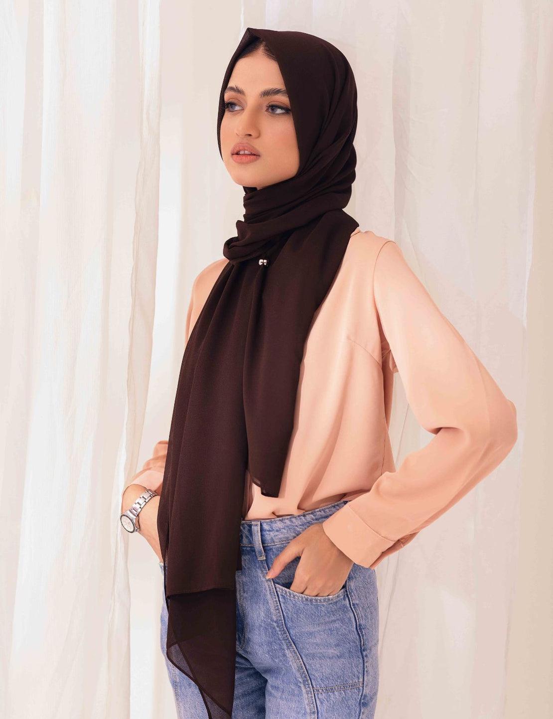 Elegant Dusky Hijab