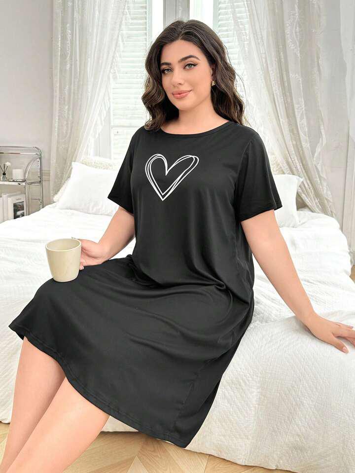BADAM LONG T SHIRT NIGHTWEAR