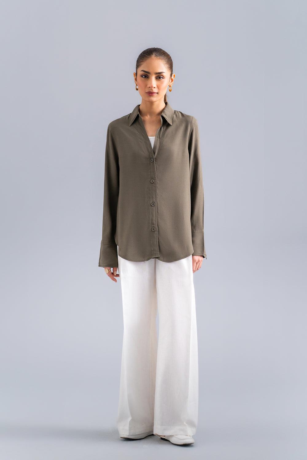 Grey Button Down Shirt