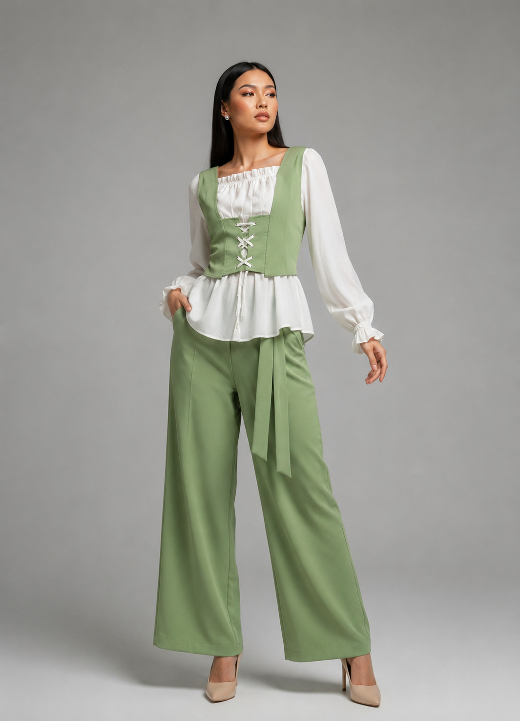 Adeline Corset Co-ord set