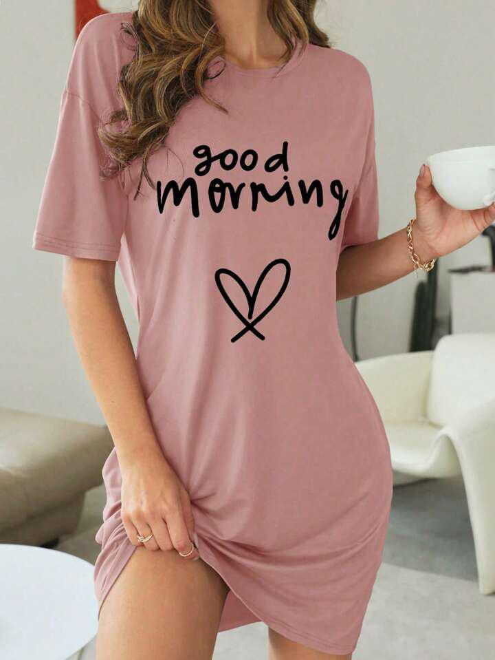 BADAM LONG T SHIRT NIGHTWEAR