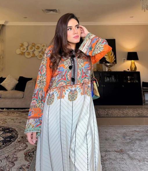 Zeenat-e-Bahar Printed two piece