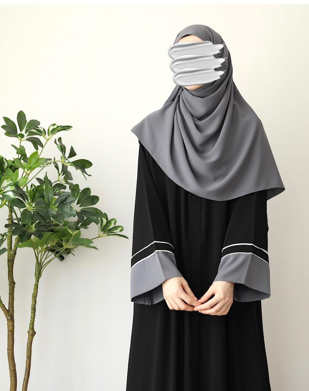Mystical Abaya With Stoller