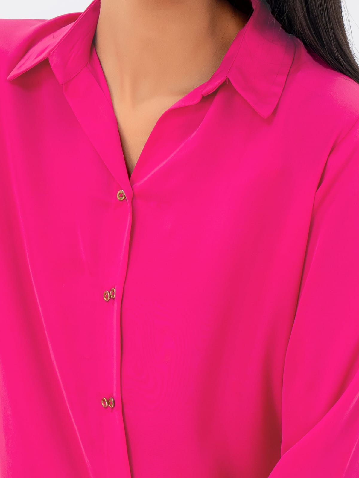 Collar Cuff Button Co-ords Set