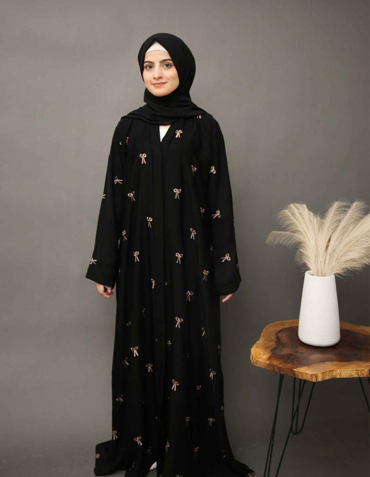 Bow Charm Abaya