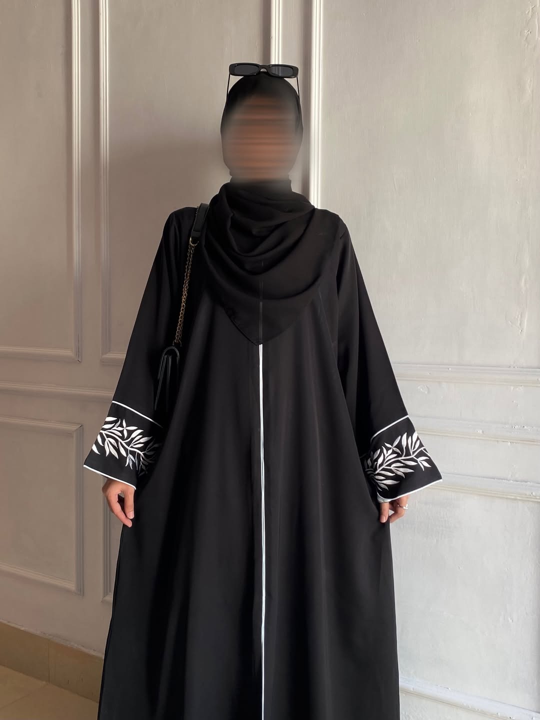 White Willow Abaya with stoller
