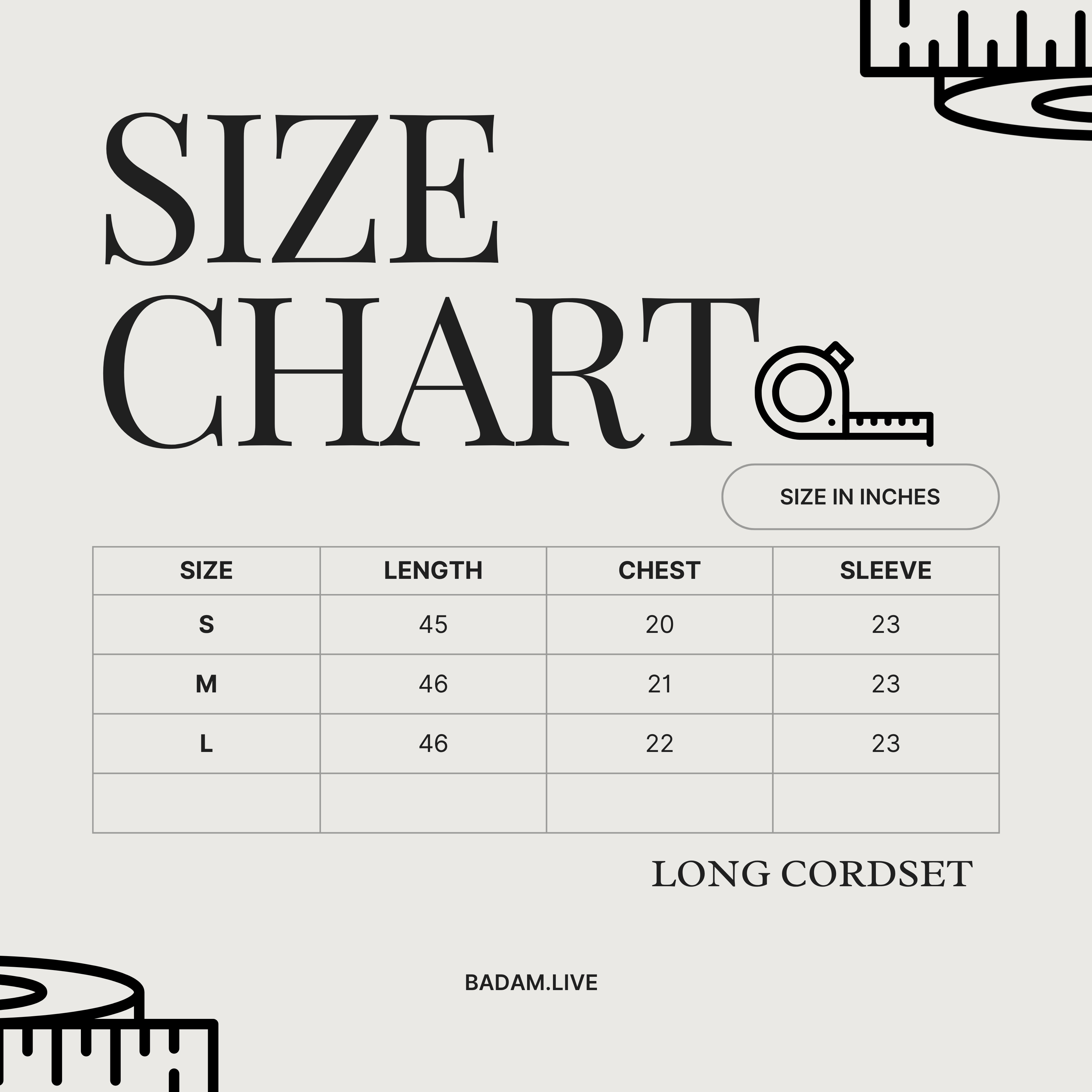 Size Guide