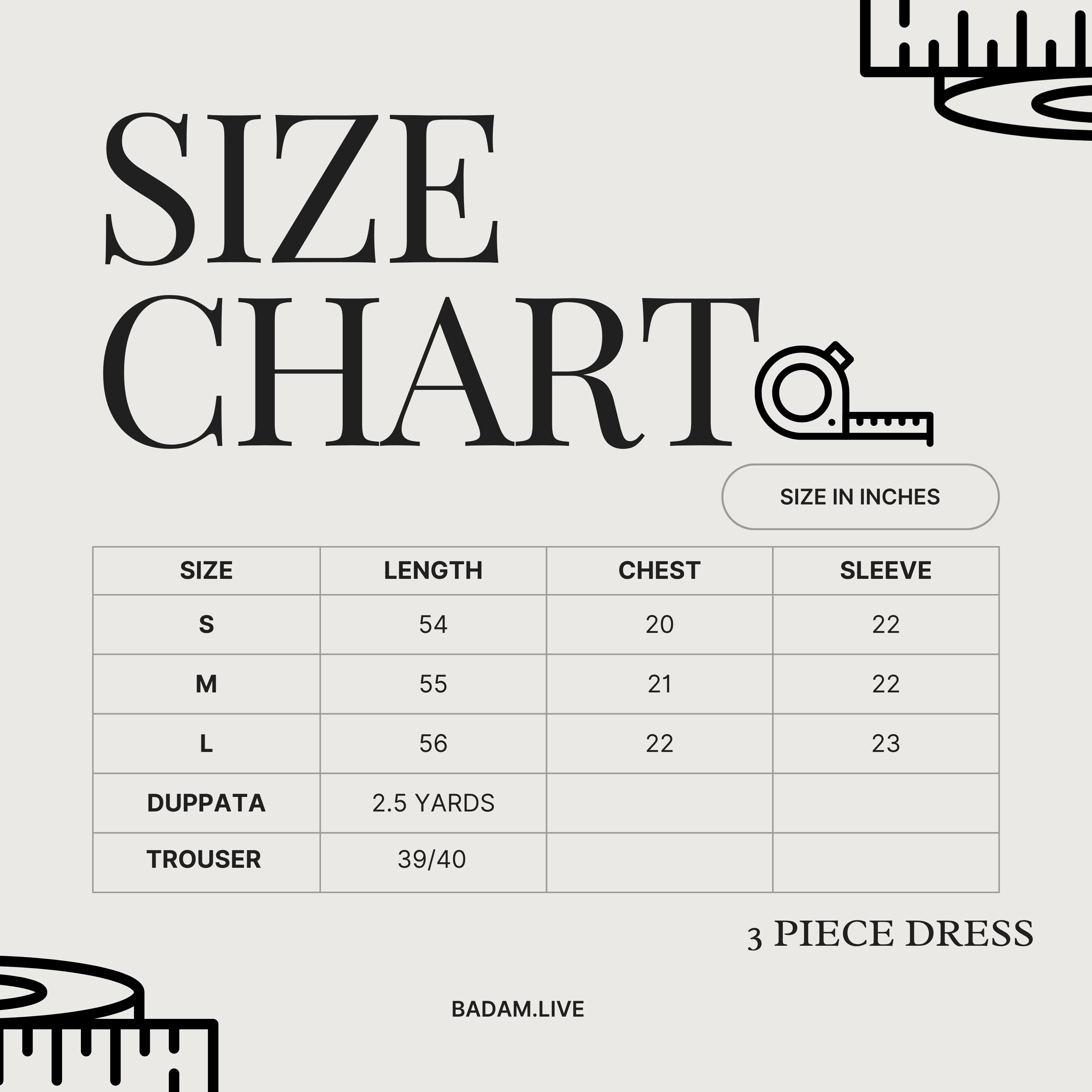 Size Guide