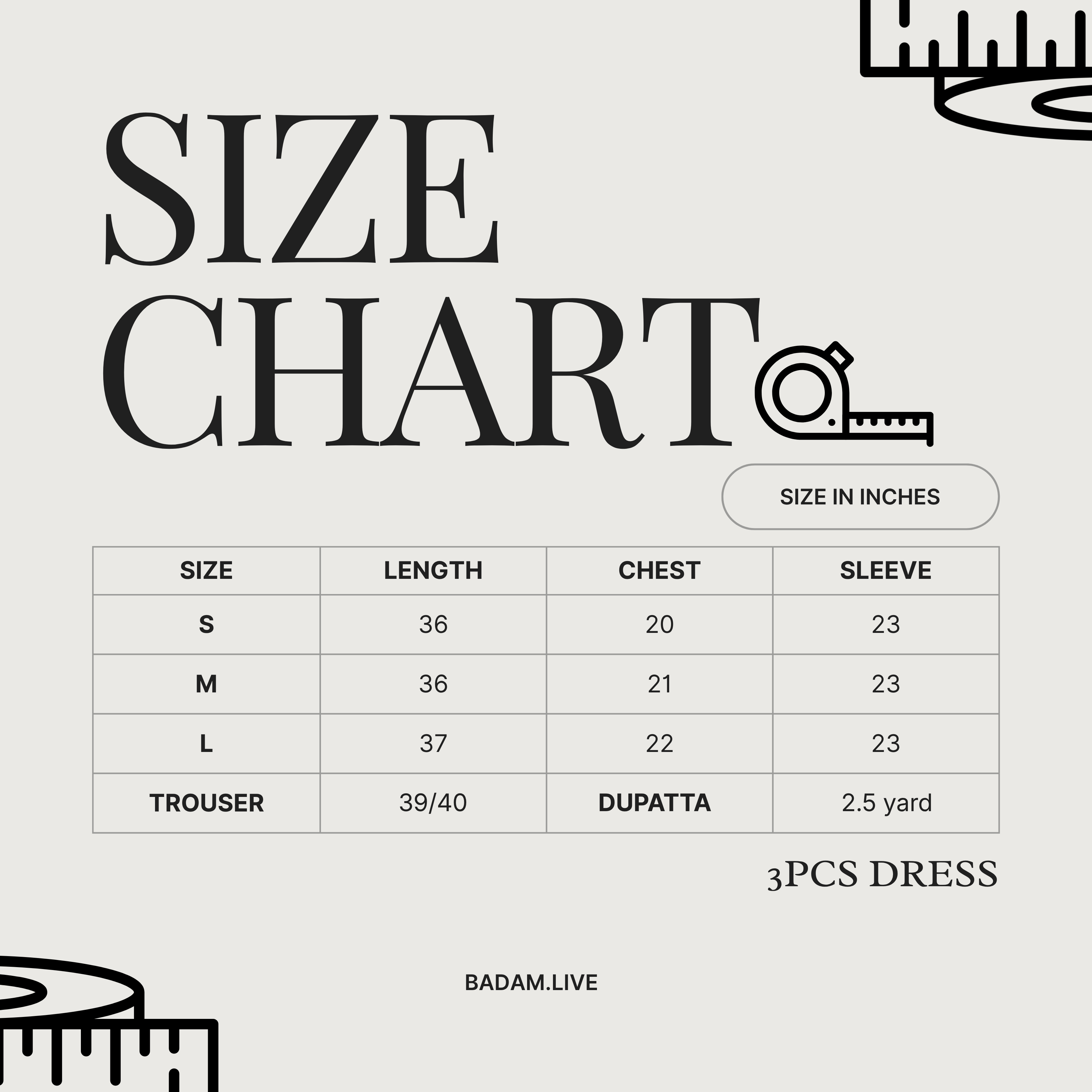 Size Guide