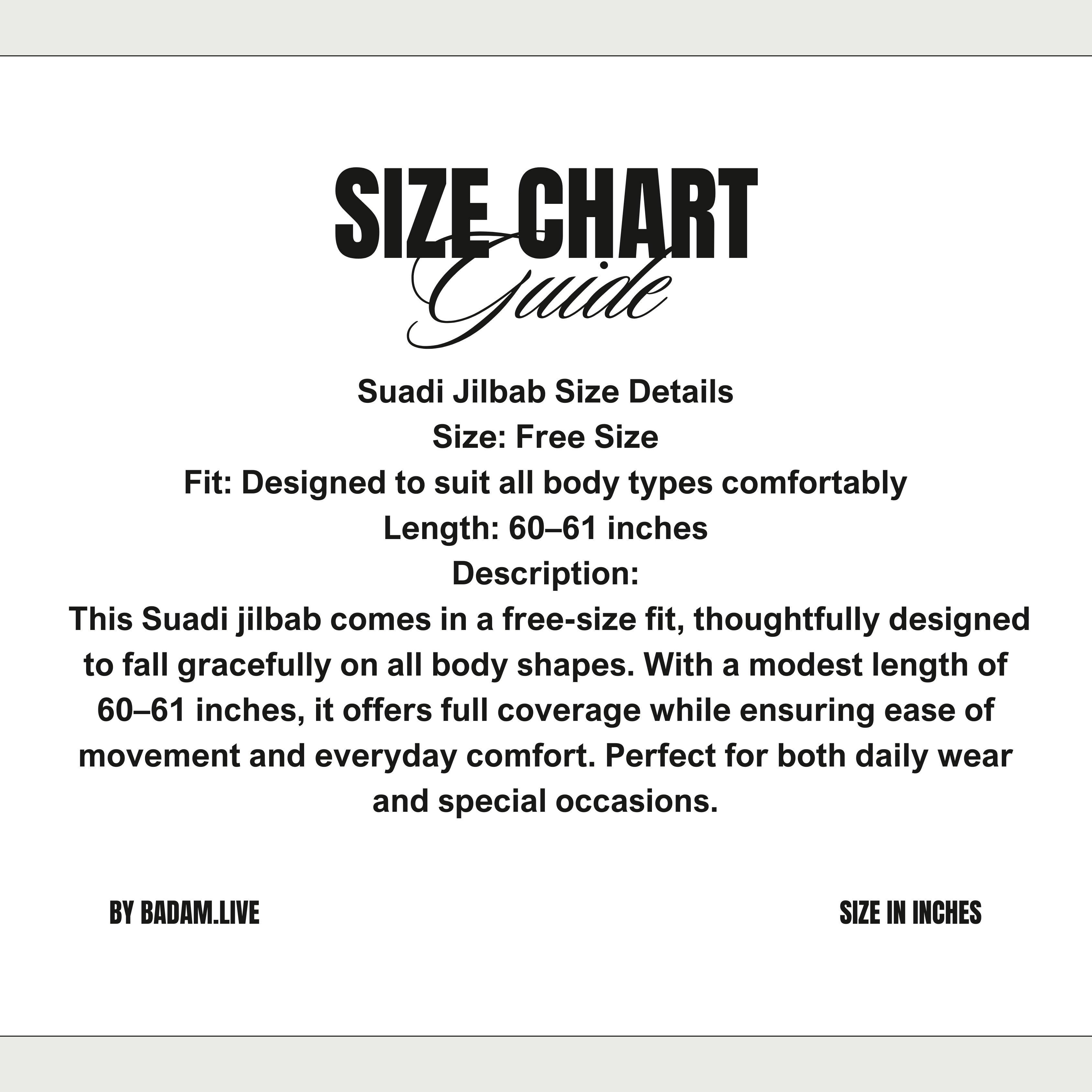 Size Guide