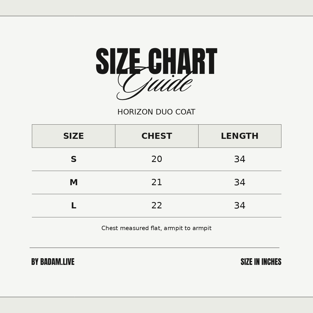 Size Guide