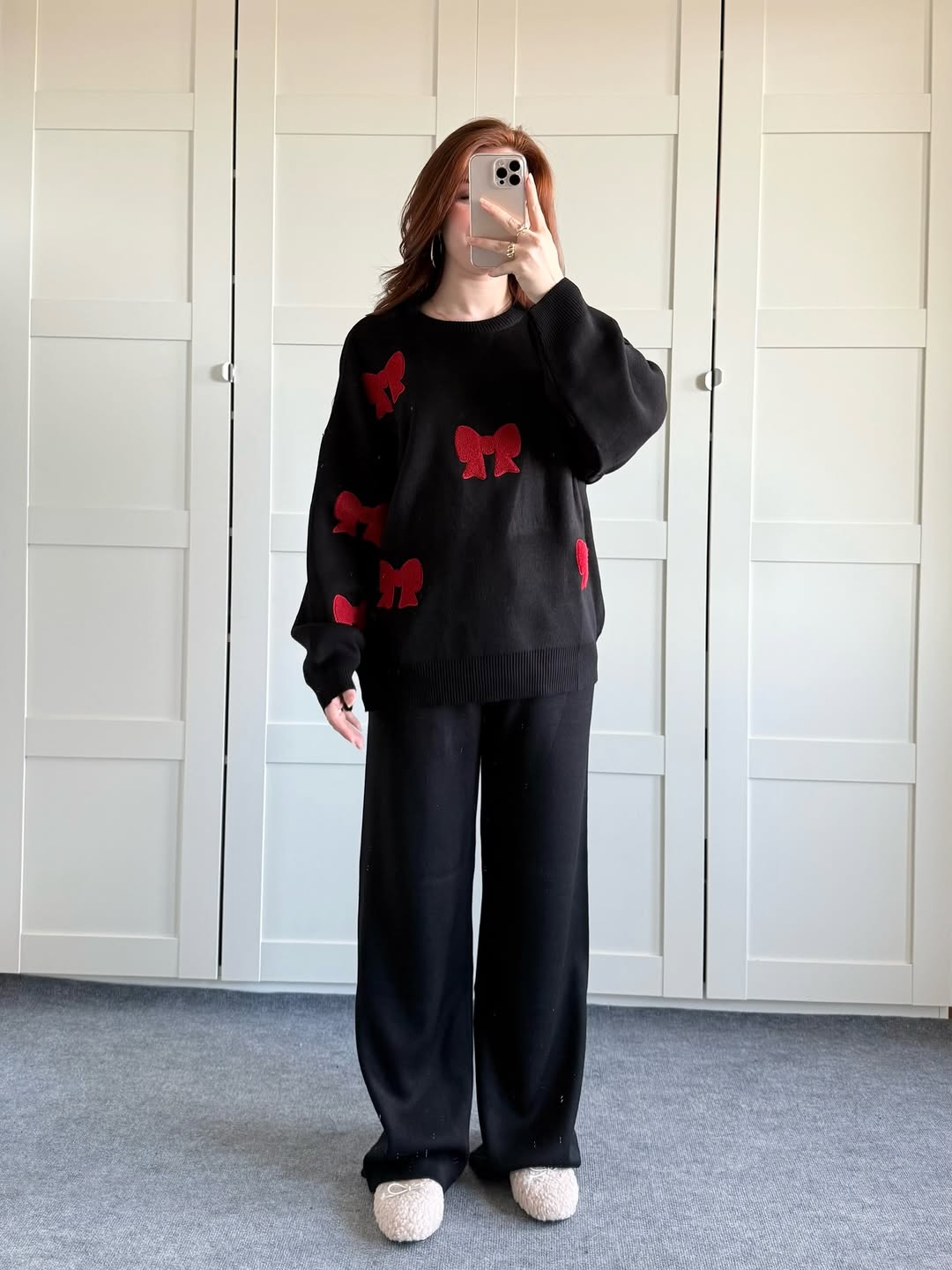 Ribbon Embroidered Cordset