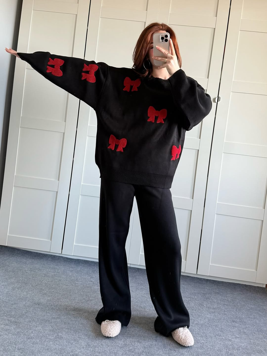 Ribbon Embroidered Cordset