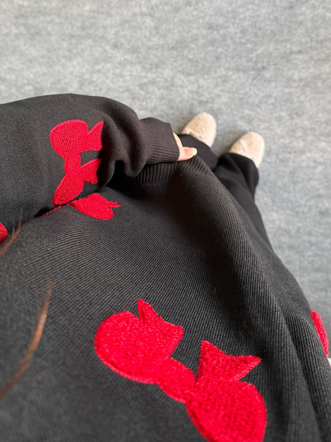 Ribbon Embroidered Cordset