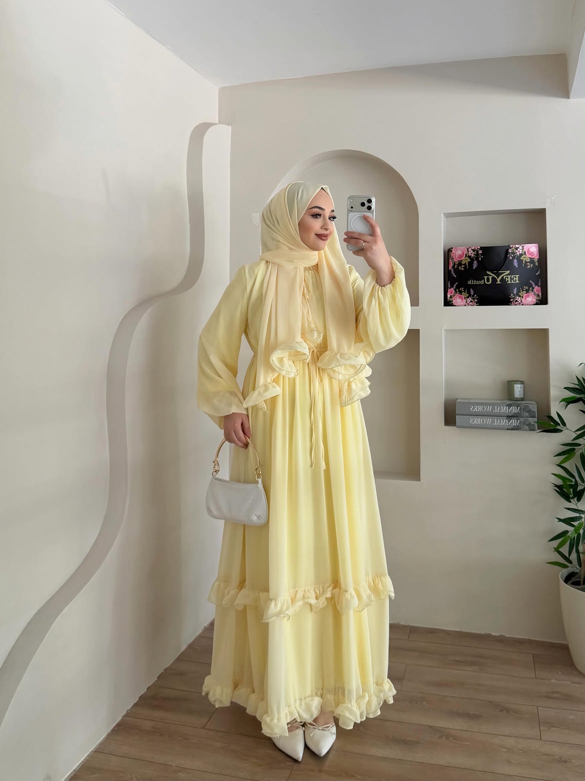 Amélie Petal Dress
