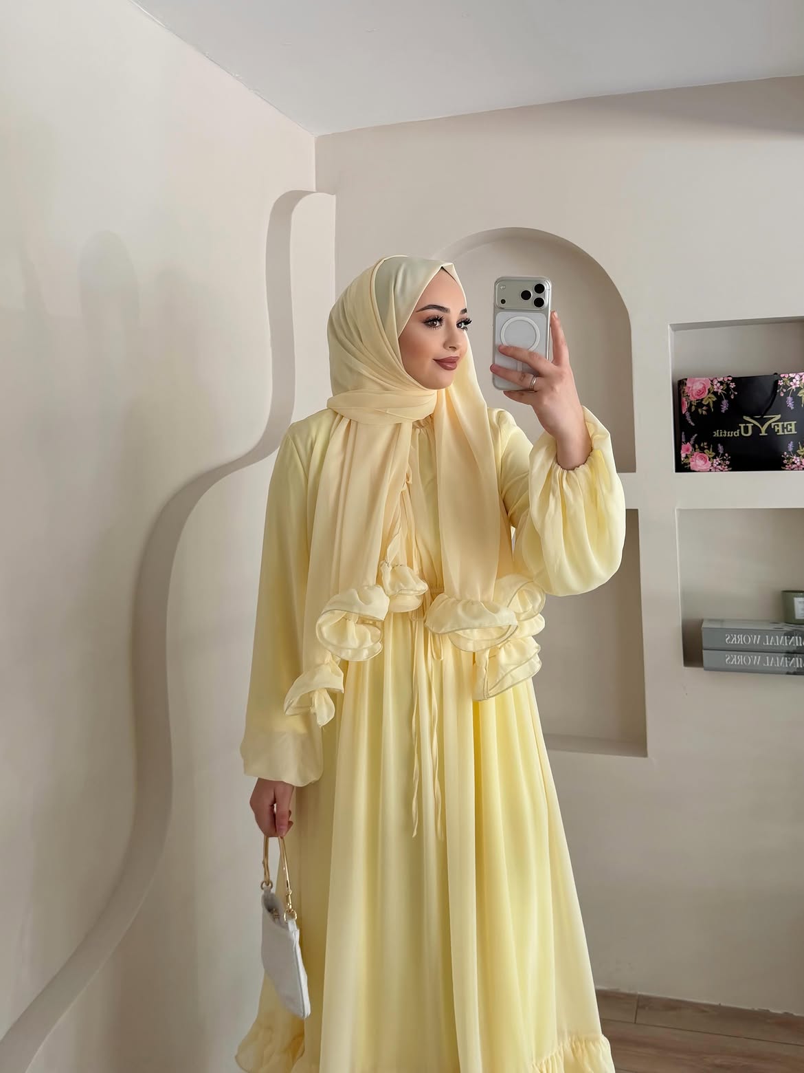 Amélie Petal Dress