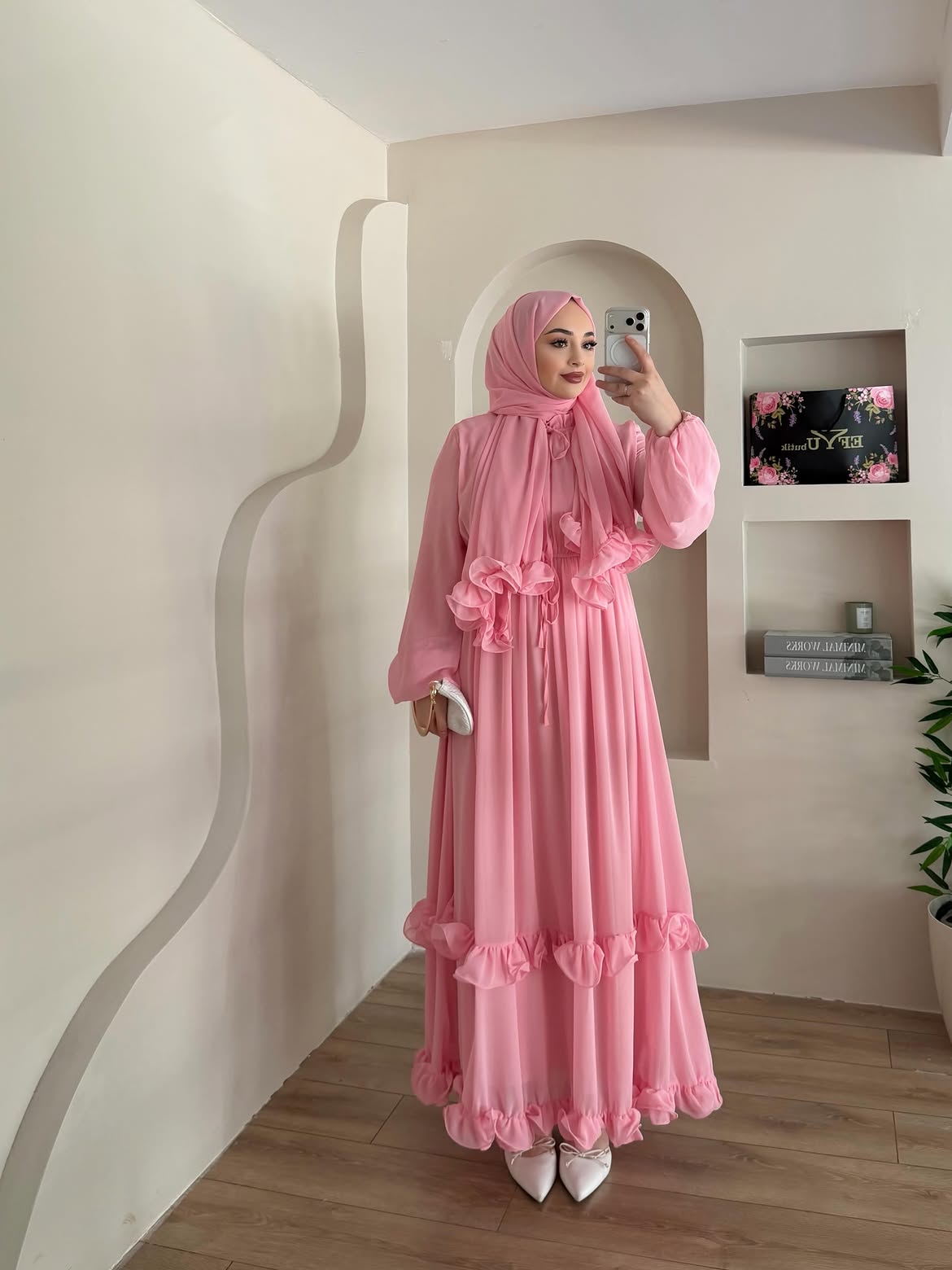 Amélie Petal Dress