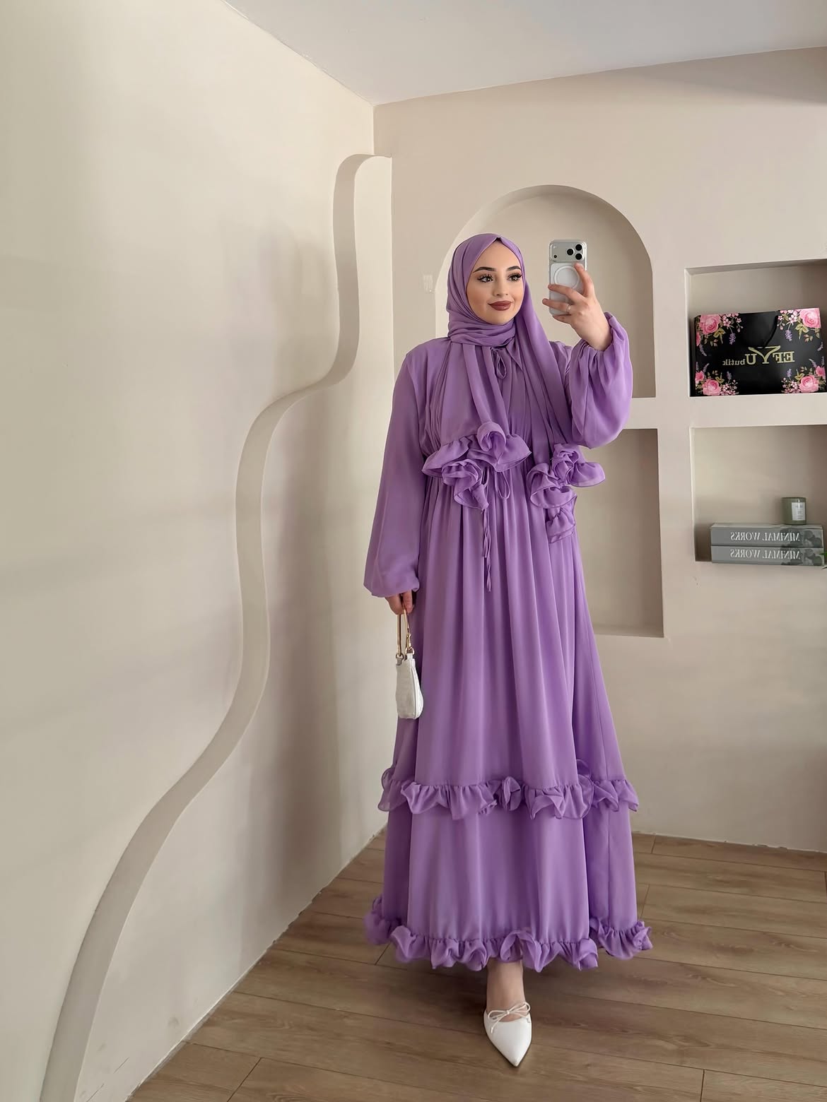 Amélie Petal Dress