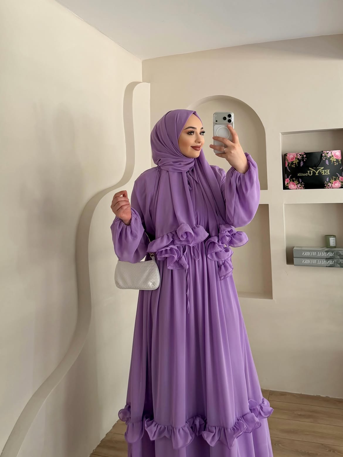 Amélie Petal Dress