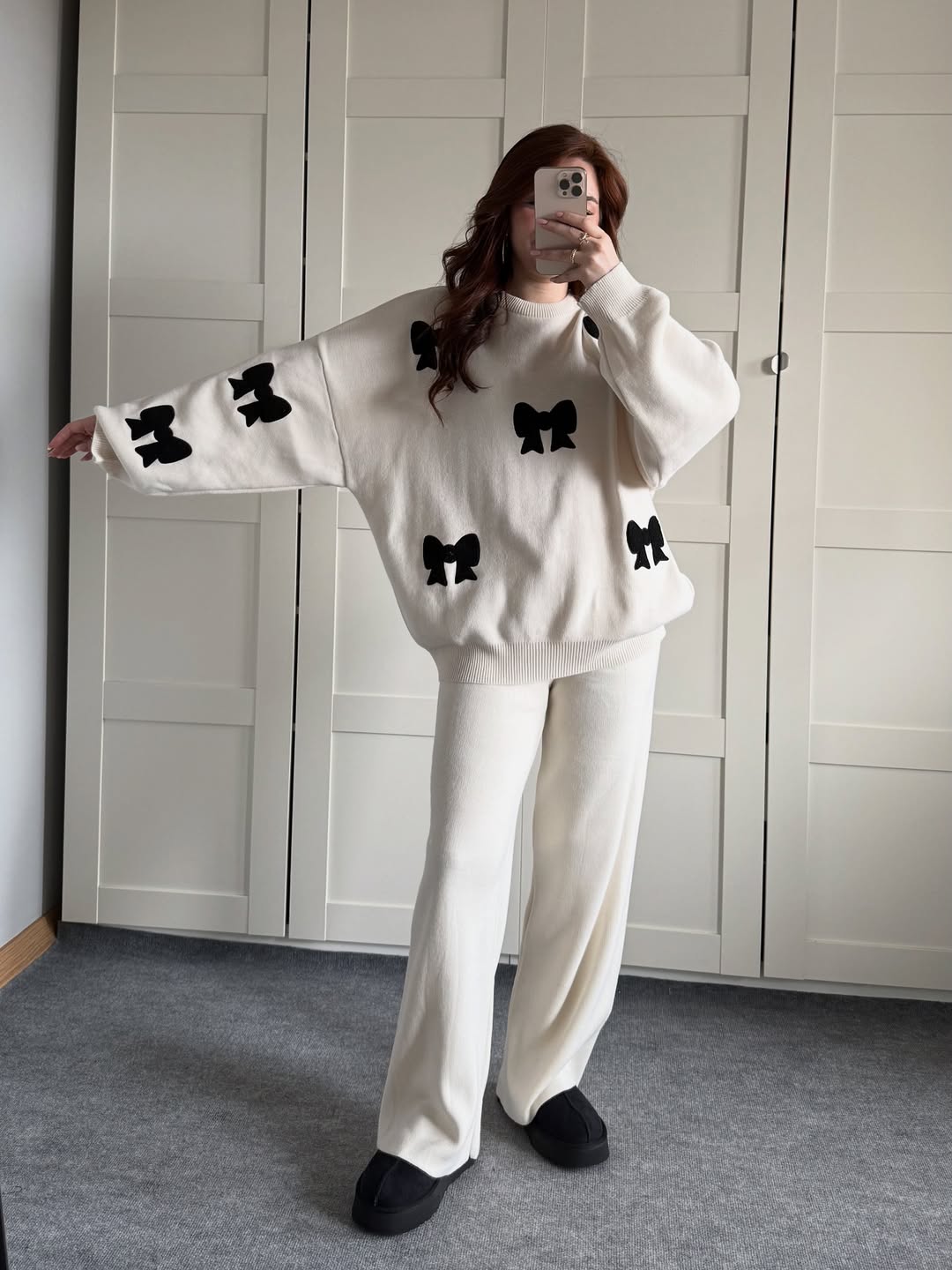 Ribbon Embroidered Cordset