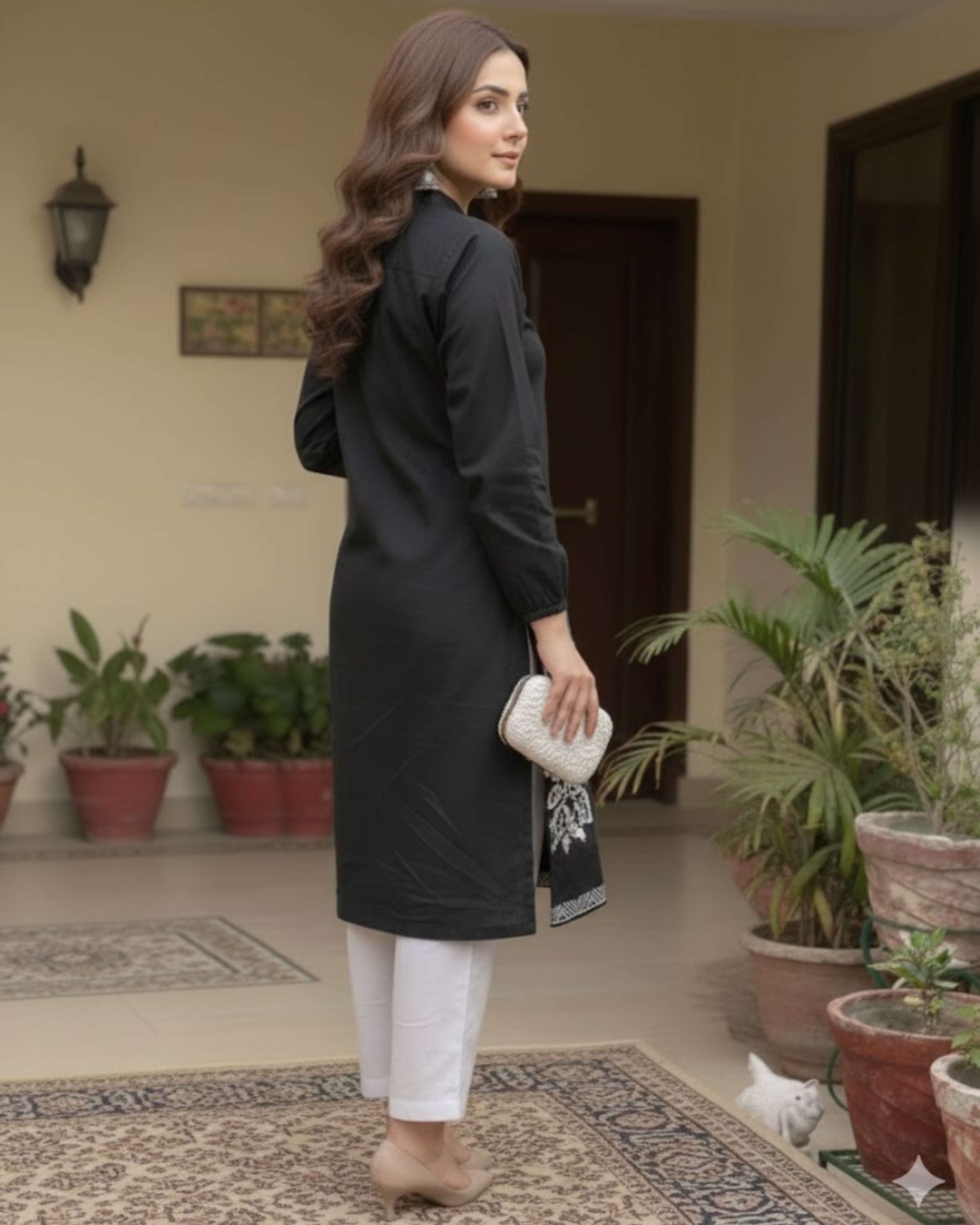 Zarqash – Cotton Embroidered 2PCS