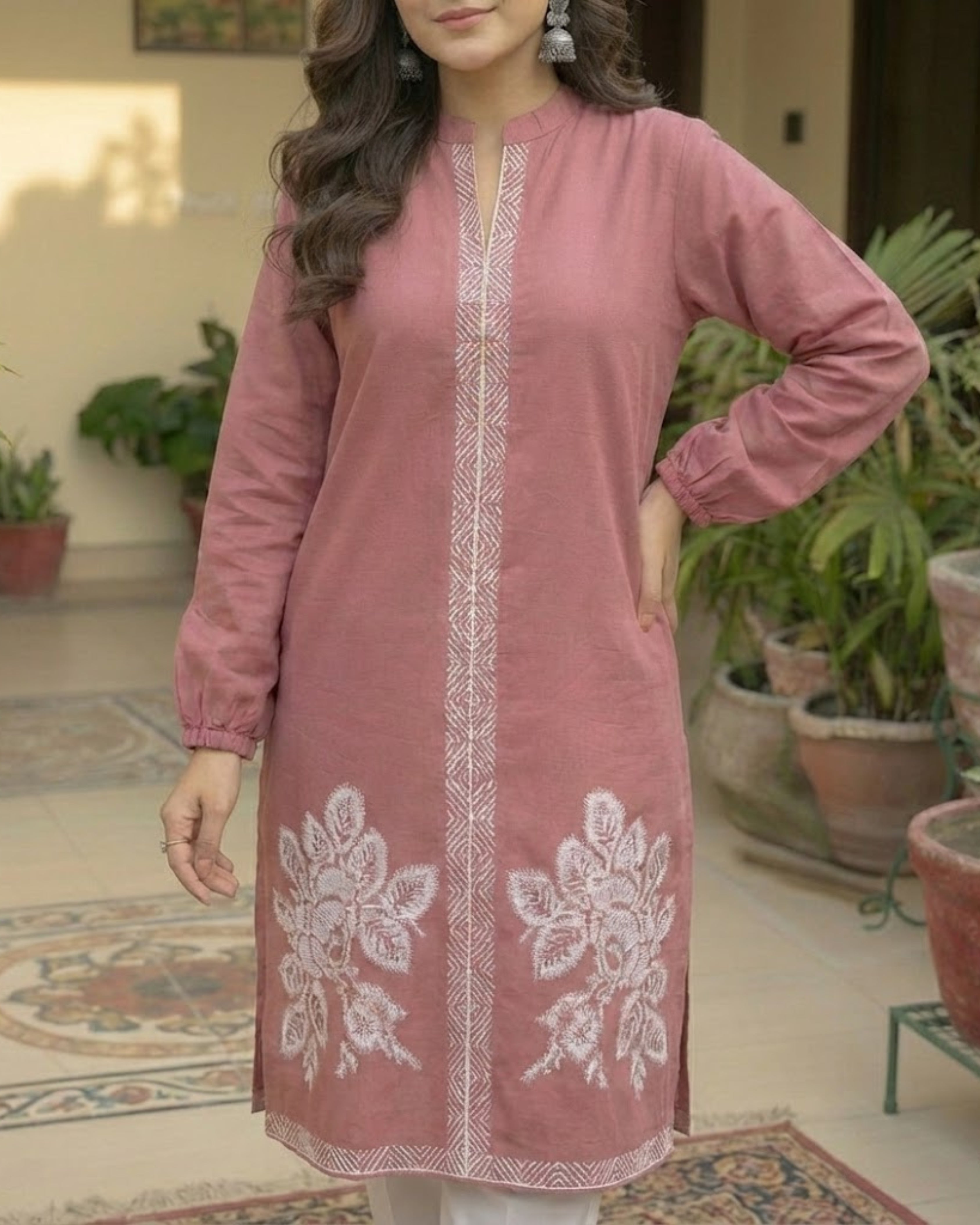 Zarqash – Cotton Embroidered 2PCS