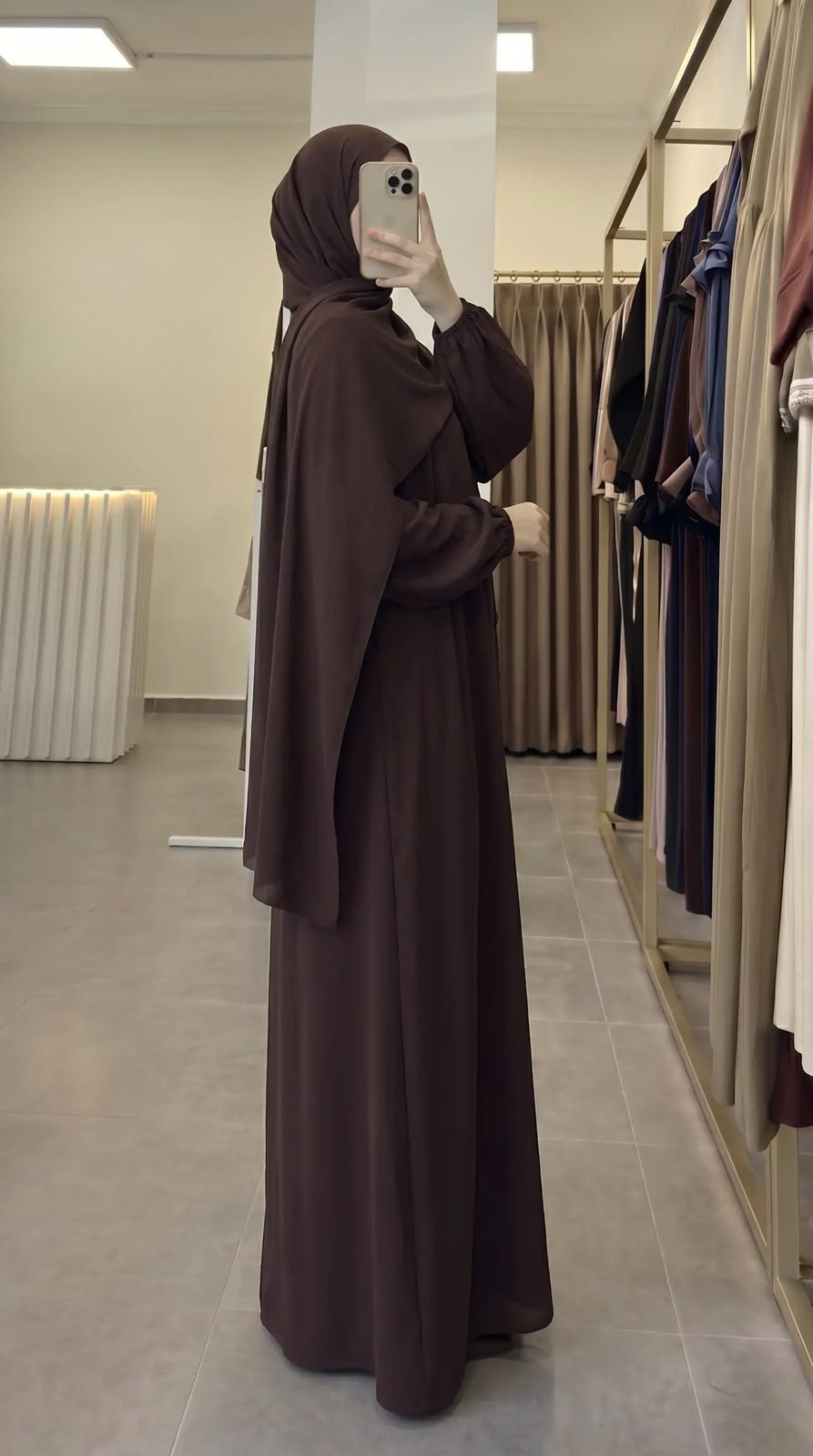 Wardah Essence Abaya With Stoller