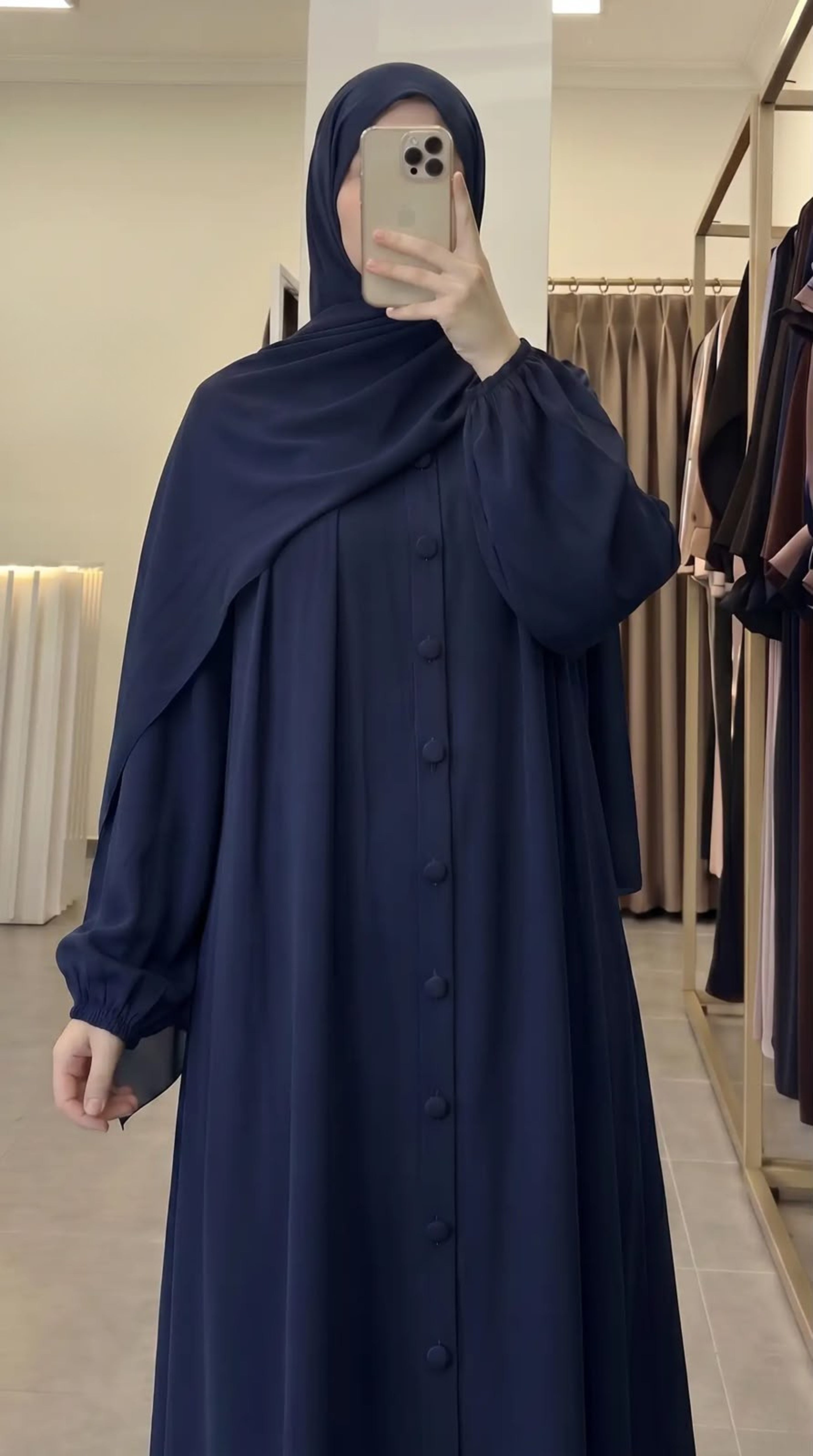 Wardah Essence Abaya With Stoller