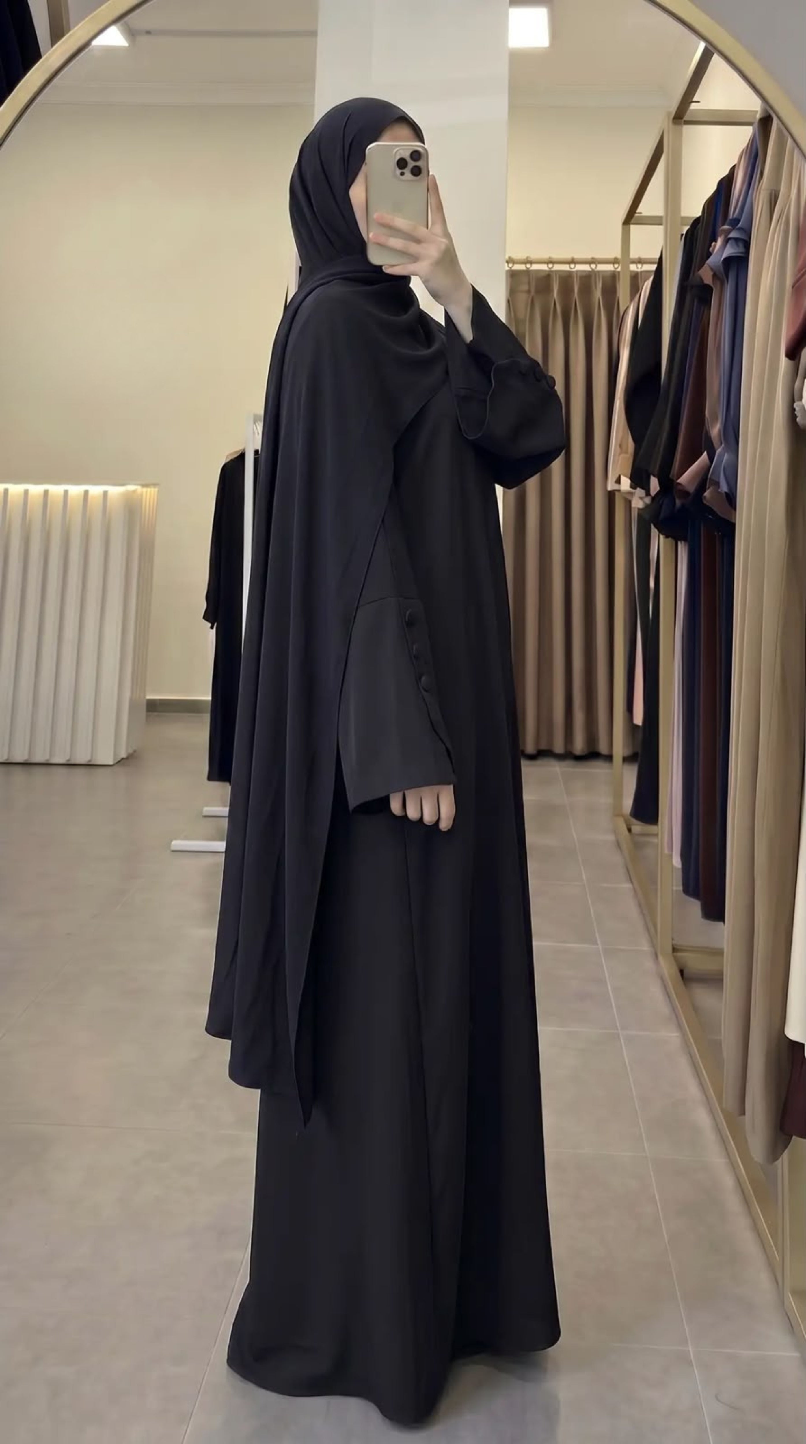 Signature Grace Abaya With Stoller